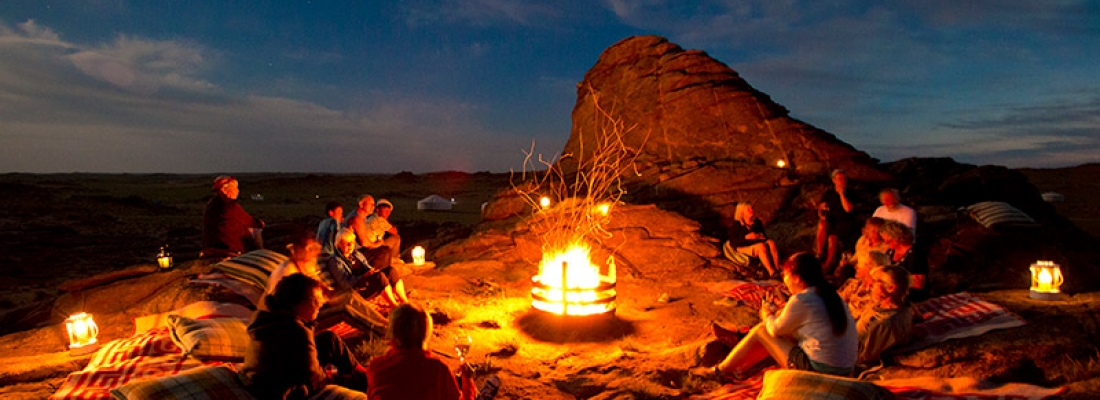 Ikhnart Rocks Wilderness Ger Camp